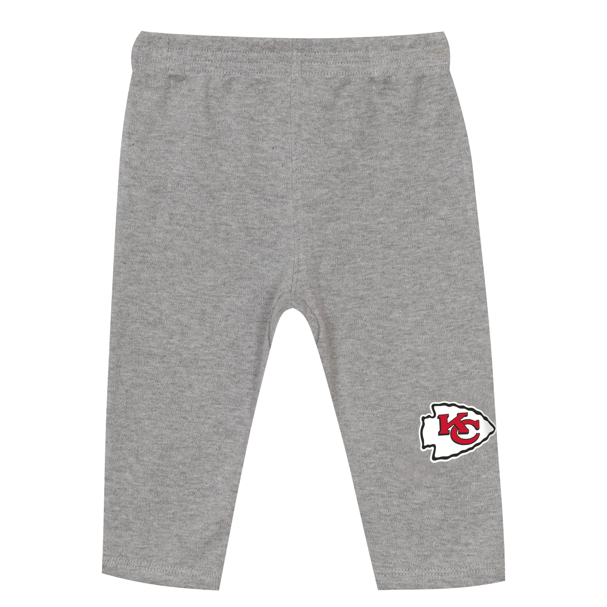 Ensemble body et pantalon deux pièces Outerstuff or/gris chiné Kansas City Chiefs pour bébé